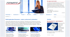 Desktop Screenshot of formatic.de