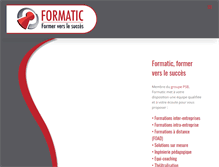 Tablet Screenshot of formatic.net